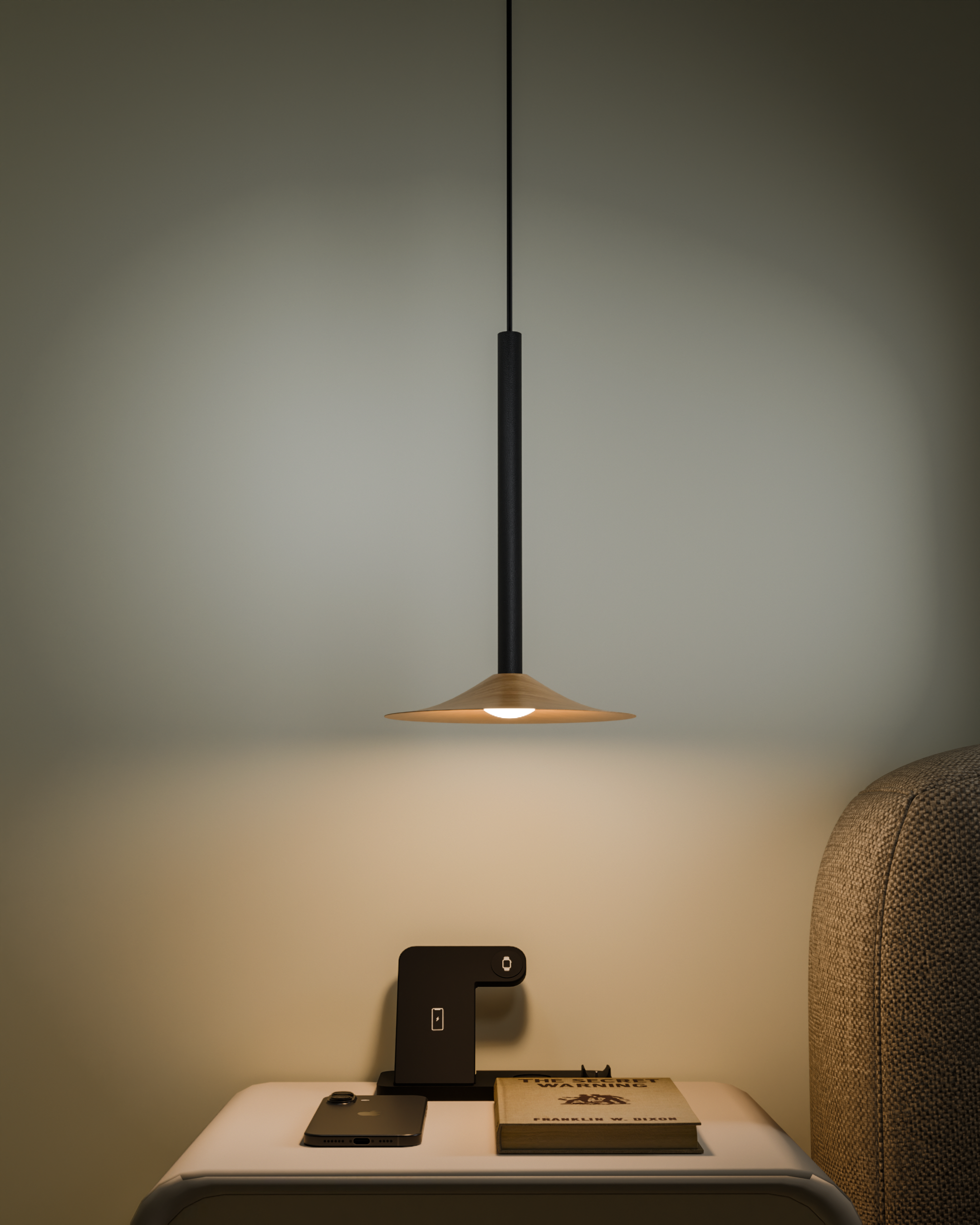Velour Glow pendant