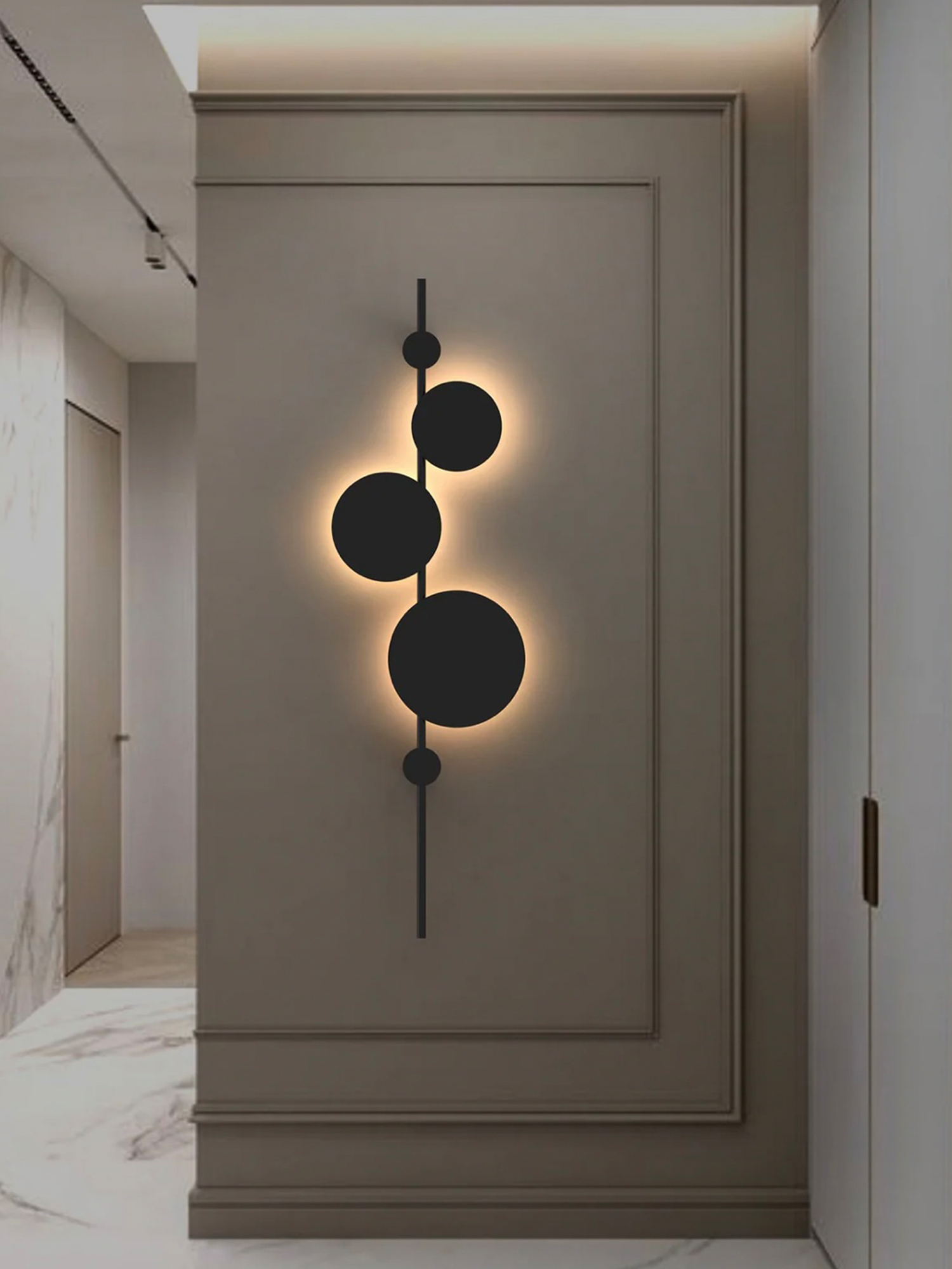 Vertical Trio - Wall Lamp