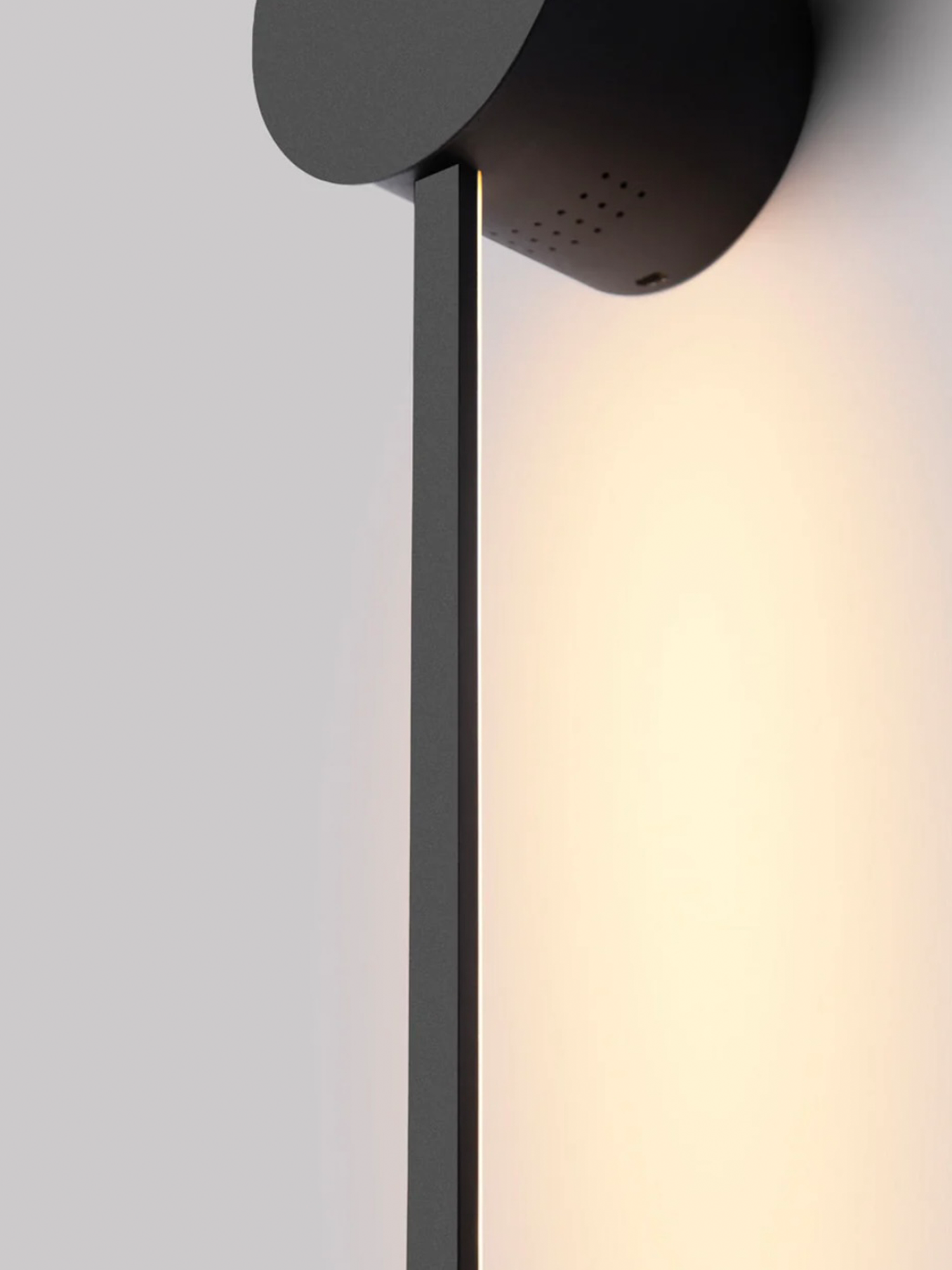 Lines Circle Black - Wall Lamp