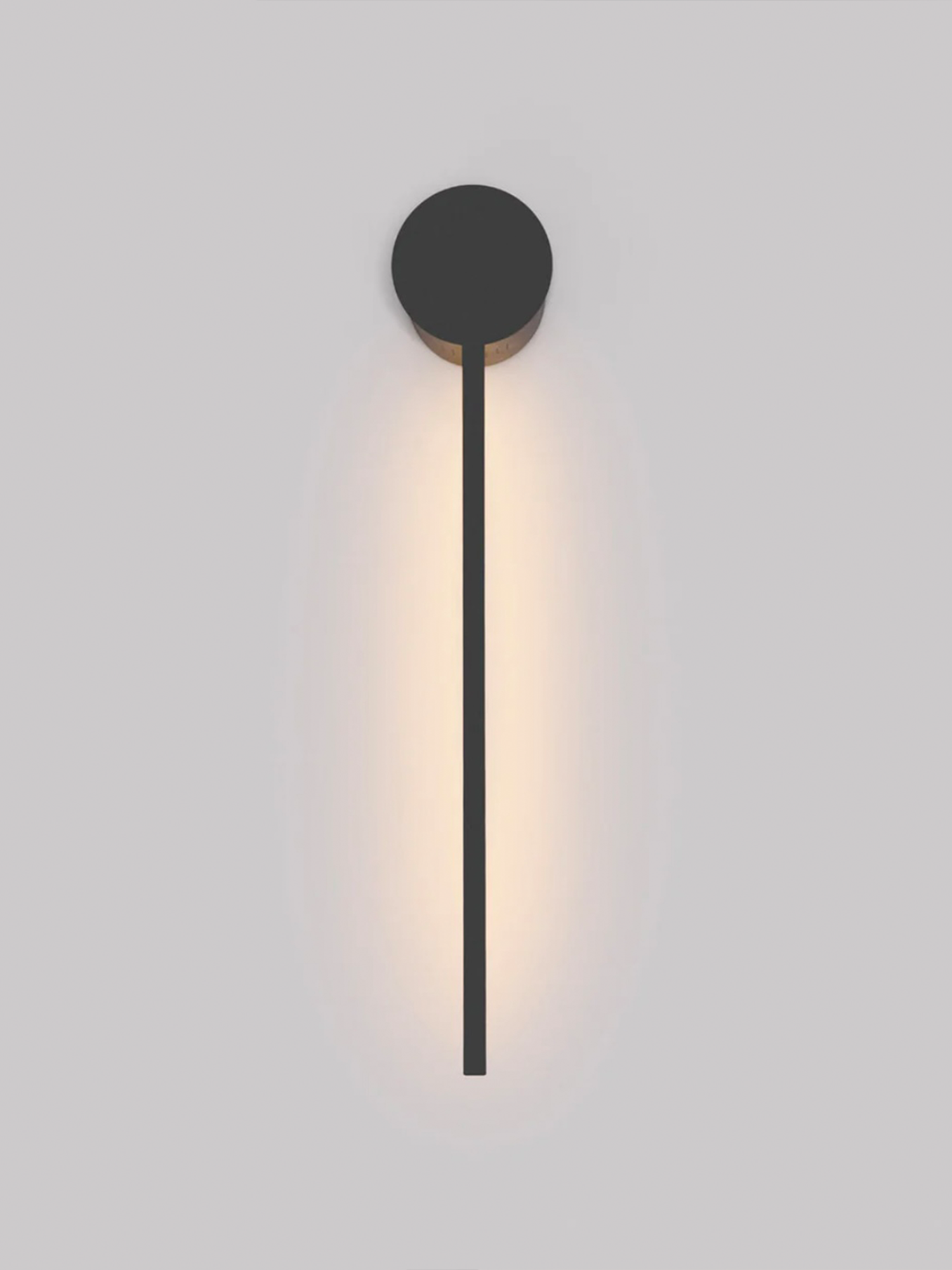 Lines Circle Black - Wall Lamp