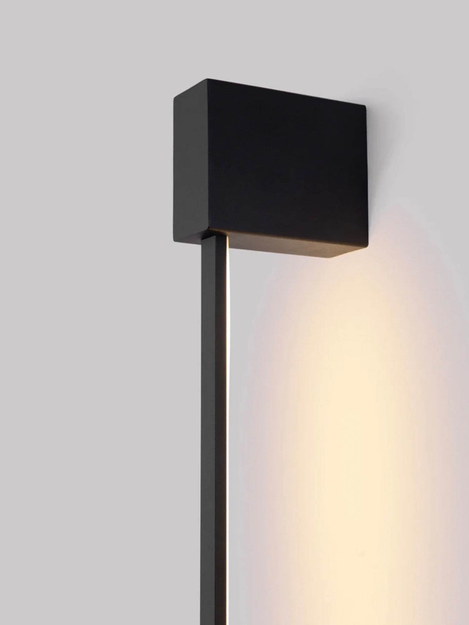 Lines Square Black - Wall Lamp