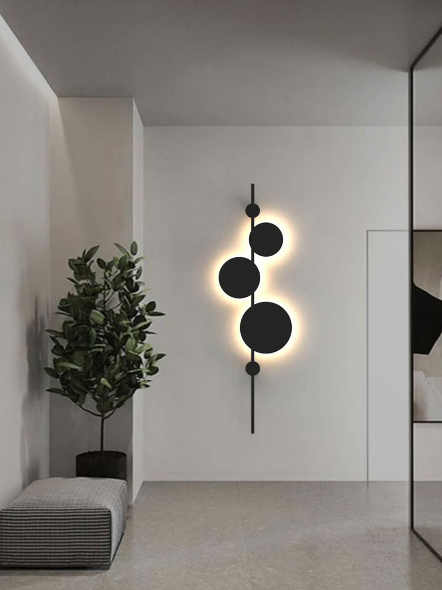 Vertical Trio - Wall Lamp