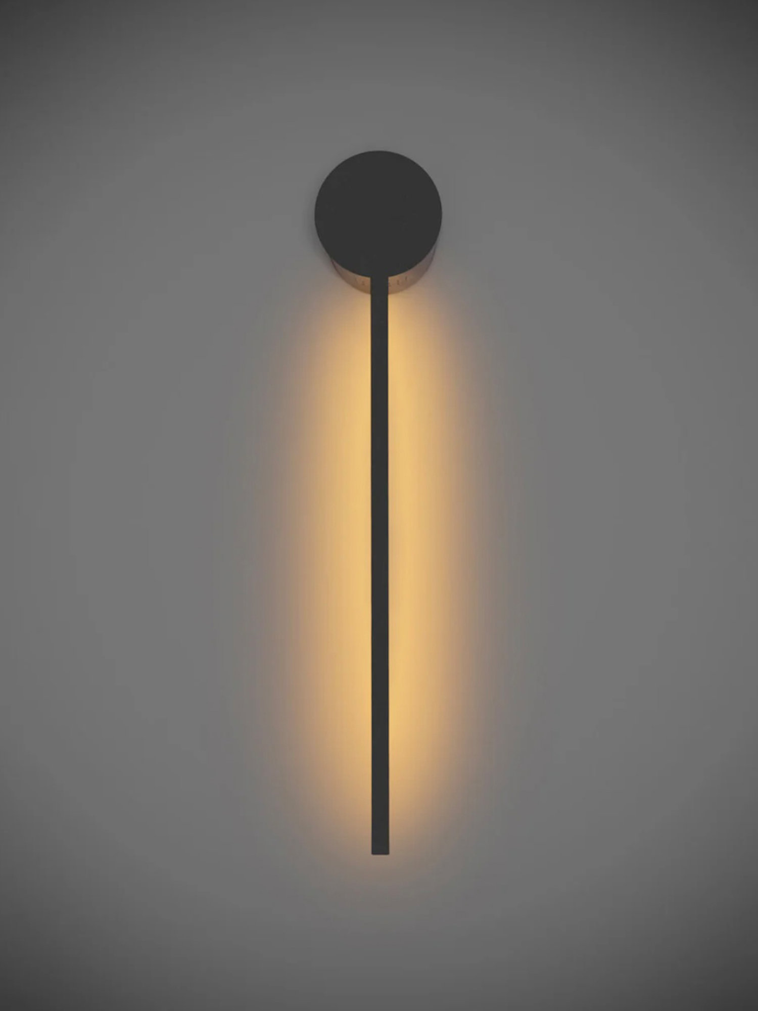 Lines Circle Black - Wall Lamp